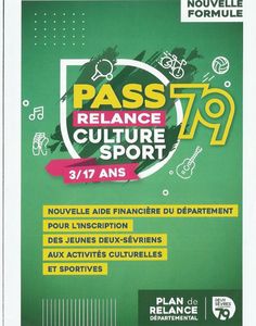 pass relance culture sport 79